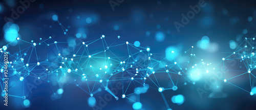 Wallpaper Mural generated illustration of AI technology abstract background Torontodigital.ca