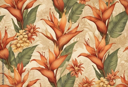 Floral seamless pattern