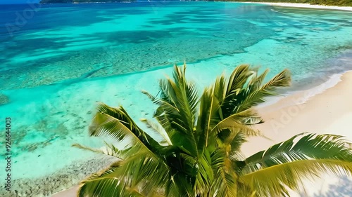 pool with palm tree
