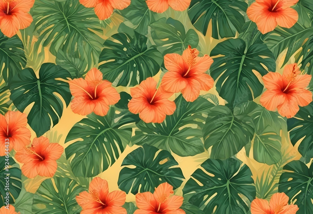 Floral seamless pattern Floral seamless pattern