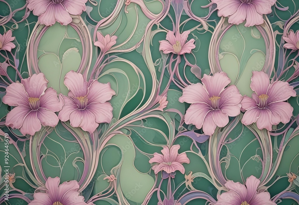 Floral seamless pattern Floral seamless pattern