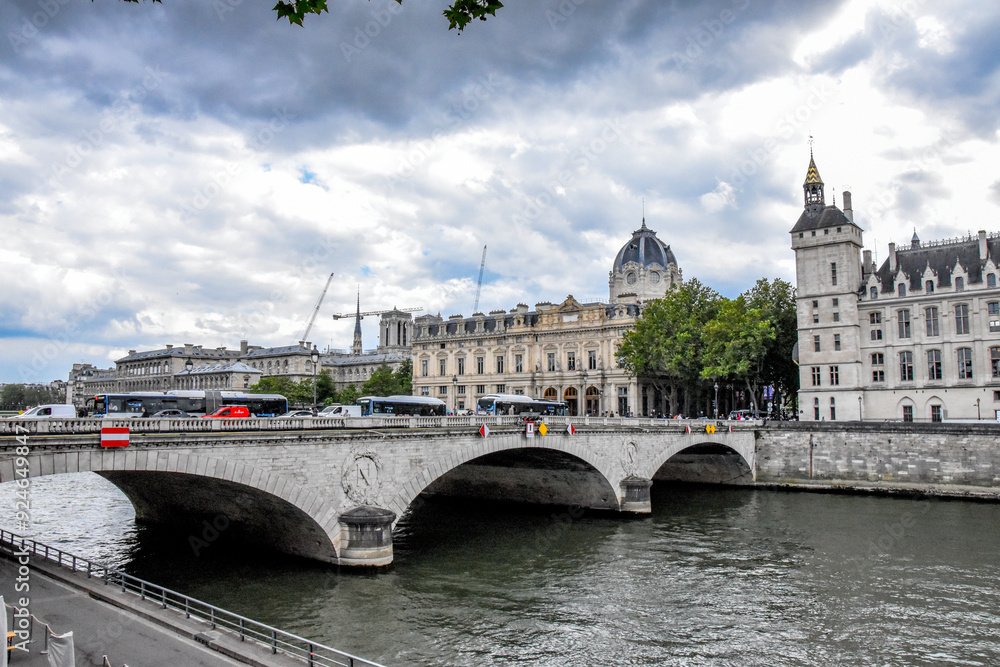 France. Paris. Views and attractions in summer France. Paris. Views and attractions in summer
