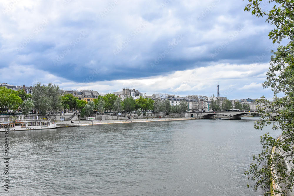 Obraz premium France. Paris. Views and attractions in summer