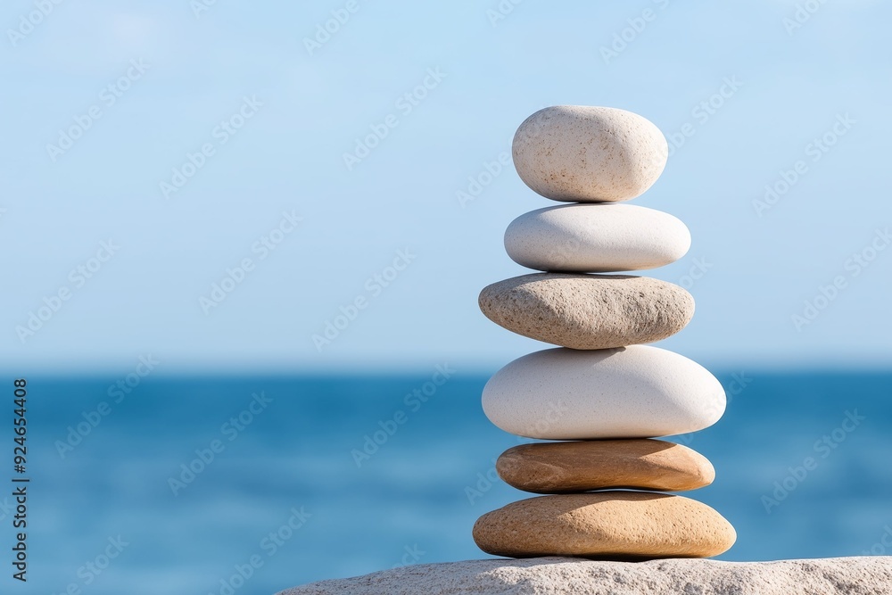 Balancing the stones. Rock balance. The art of finding balance. Relaxation, meditation, retreat. Mental balance Balancing the stones. Rock balance. The art of finding balance. Relaxation, meditation, retreat. Mental balance