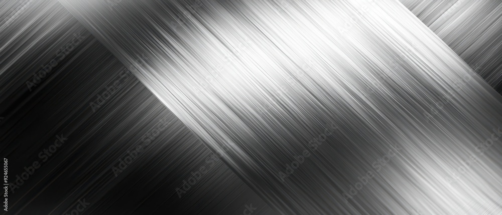 silver stainless steel with smooth, polished surface