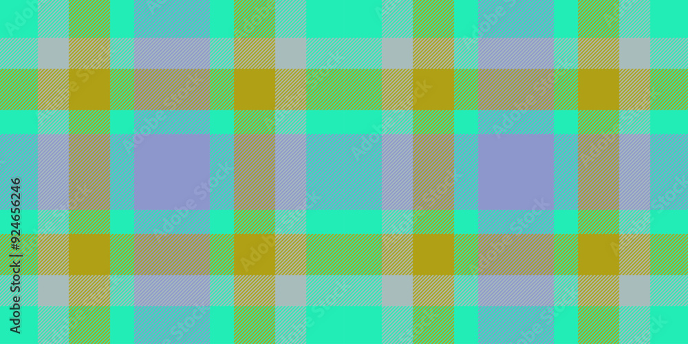 Horizon textile seamless plaid, silk pattern background texture. Hanukkah check fabric tartan vector in teal and yellow colors. Horizon textile seamless plaid, silk pattern background texture. Hanukkah check fabric tartan vector in teal and yellow colors.