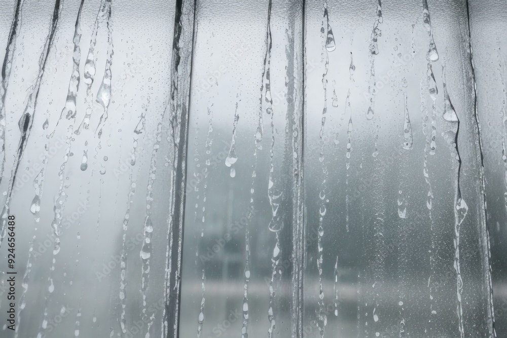 Raindrops at the window Raindrops at the window