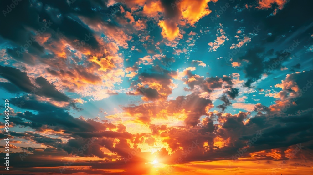 A peaceful moment at sunset by the ocean, great for travel or relaxation scenes A peaceful moment at sunset by the ocean, great for travel or relaxation scenes