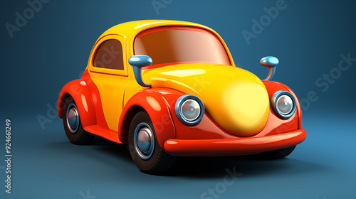 cartoon car illustration 