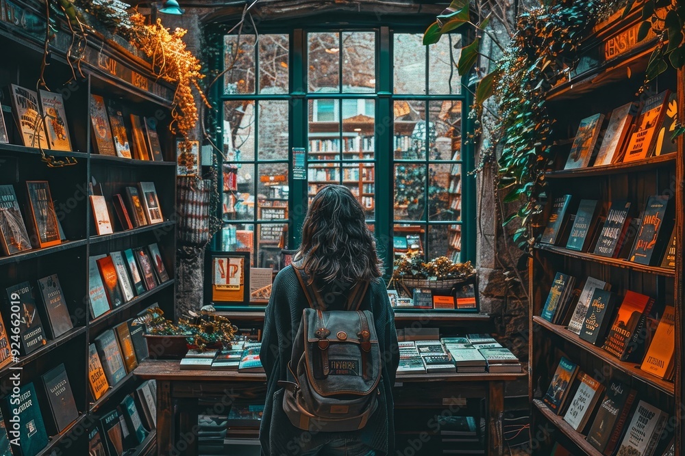 Cozy Bookstore Corner Showcasing Diverse LGBTQ+ Literature Collection Cozy Bookstore Corner Showcasing Diverse LGBTQ+ Literature Collection