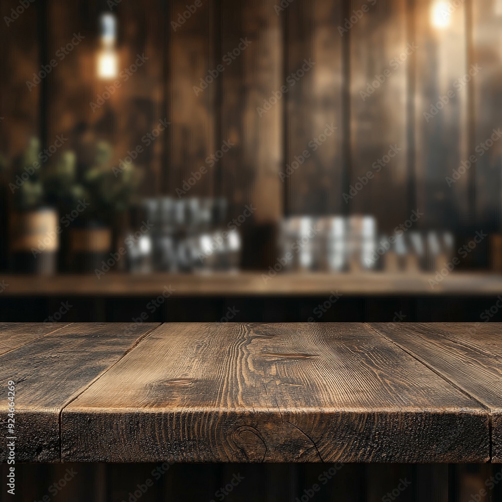 Dark Wooden Table Textured Background Dark Wooden Table Textured Background