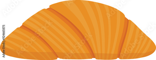 Baking ingredient for croissant. Cartoon kitchen food for pastry and sweet bakery, eggs flour sugar butter milk. Vector isolated. Utensils and products for baking pastry