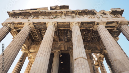 Bild auf Leinwand Temple of Hephaestus, Agora of Athens, 11th June 2024, Greece