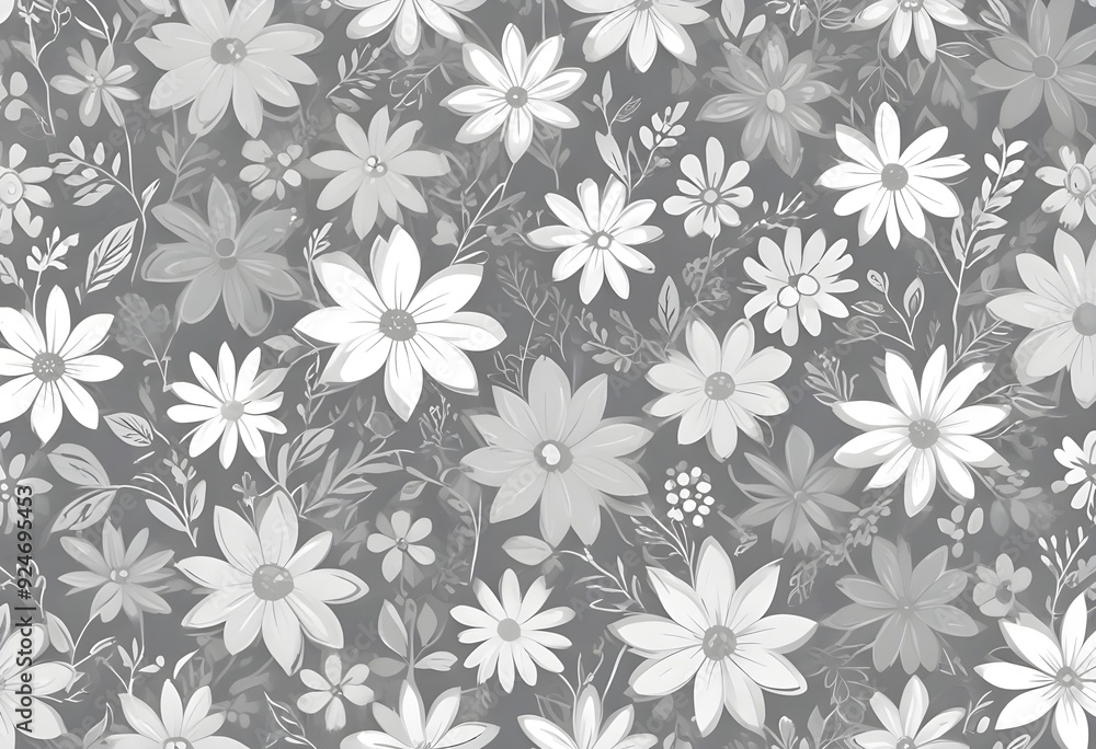 Seamless floral background Seamless floral background