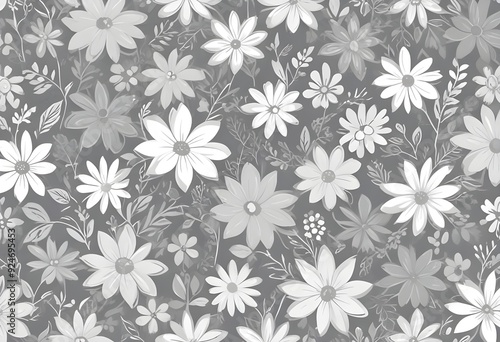 Seamless floral background