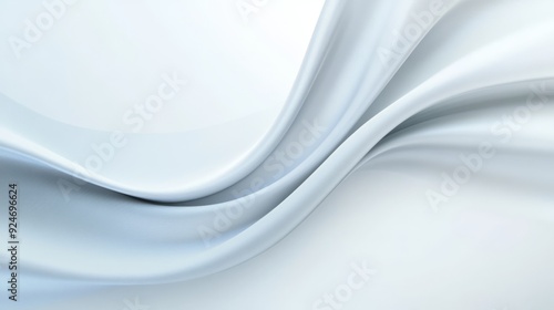 Wallpaper Mural Shiny satin fabric, wavy, minimalist background with soft gradients and light tones with delicate textures and clean lines. Torontodigital.ca