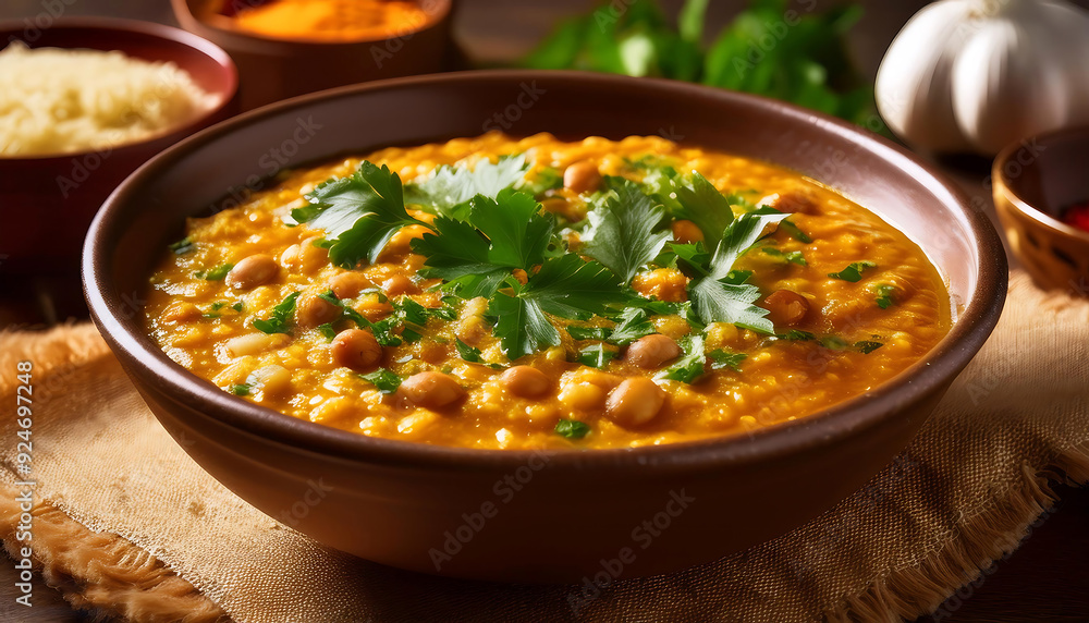 Dal tadka is a popular Indian dish where cooked spiced lentils with a tempering made of ghee or oil and spices Dal tadka is a popular Indian dish where cooked spiced lentils with a tempering made of ghee or oil and spices