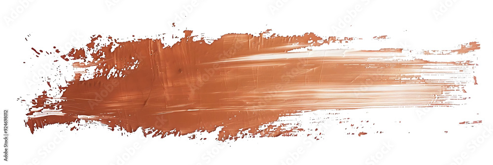 Abstract Copper Brushstrokes with a Transparent Background, Ideal for Designs and Projects Abstract Copper Brushstrokes with a Transparent Background, Ideal for Designs and Projects