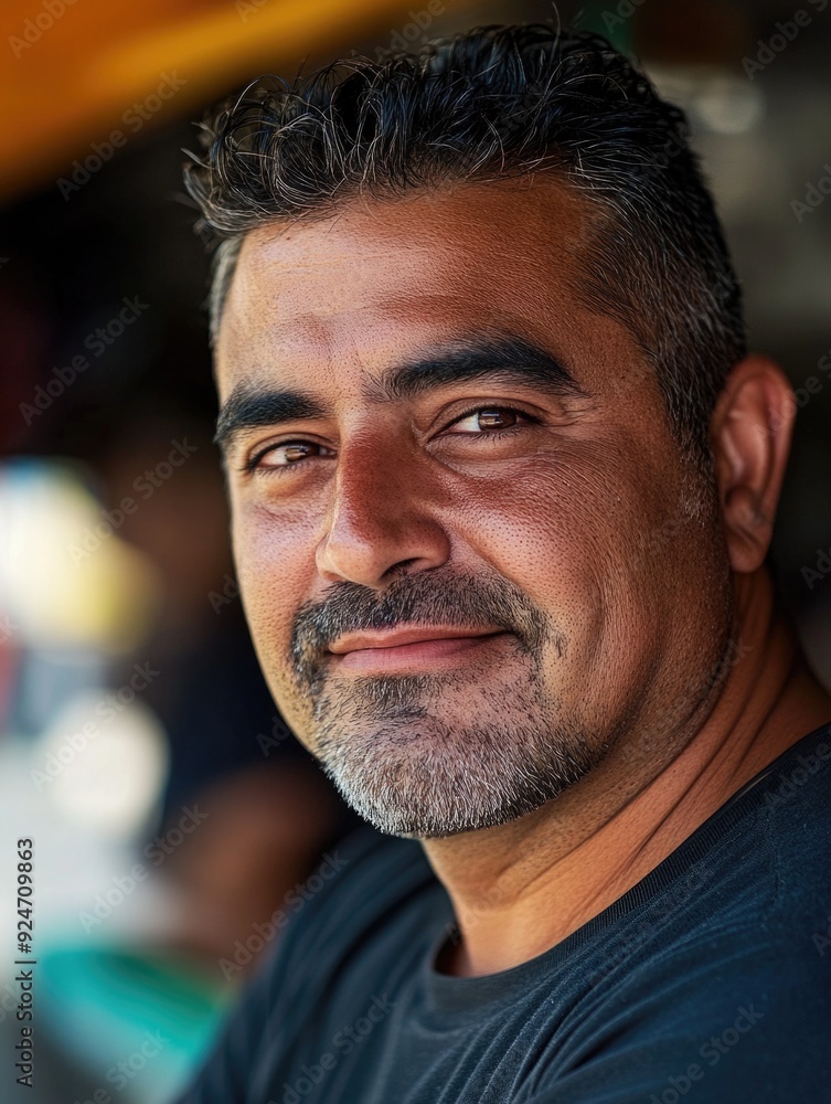 Fototapeta premium Friendly Barista Smiling at the Camera