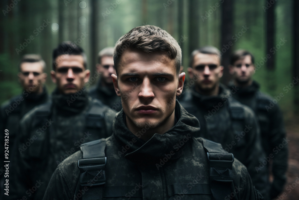 Special forces soldiers go to military operation generative AI Special forces soldiers go to military operation generative AI