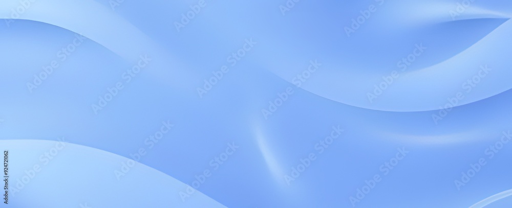 Blue Gradient Abstract 3D Wavy Background With Depth And Flow. Illustration, Book Cover, Backdrop, Wallpaper. Blue Gradient Abstract 3D Wavy Background With Depth And Flow. Illustration, Book Cover, Backdrop, Wallpaper.