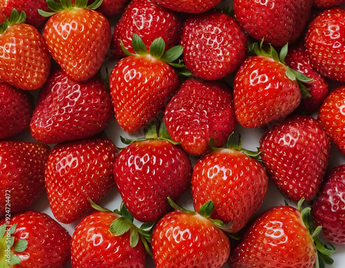 background, strawberries on market, strawberries in the market