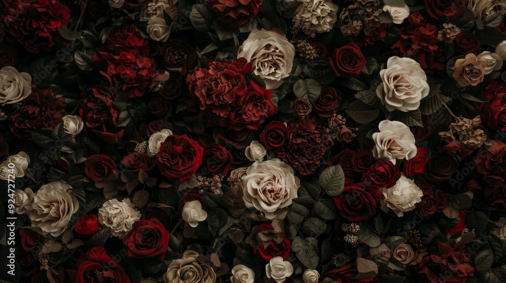 Colorful flowers of the background. Colorful flowers of the background.