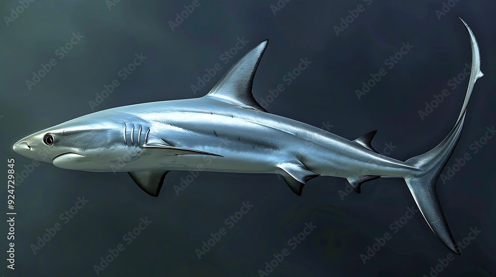 Fototapeta premium shark in the sea