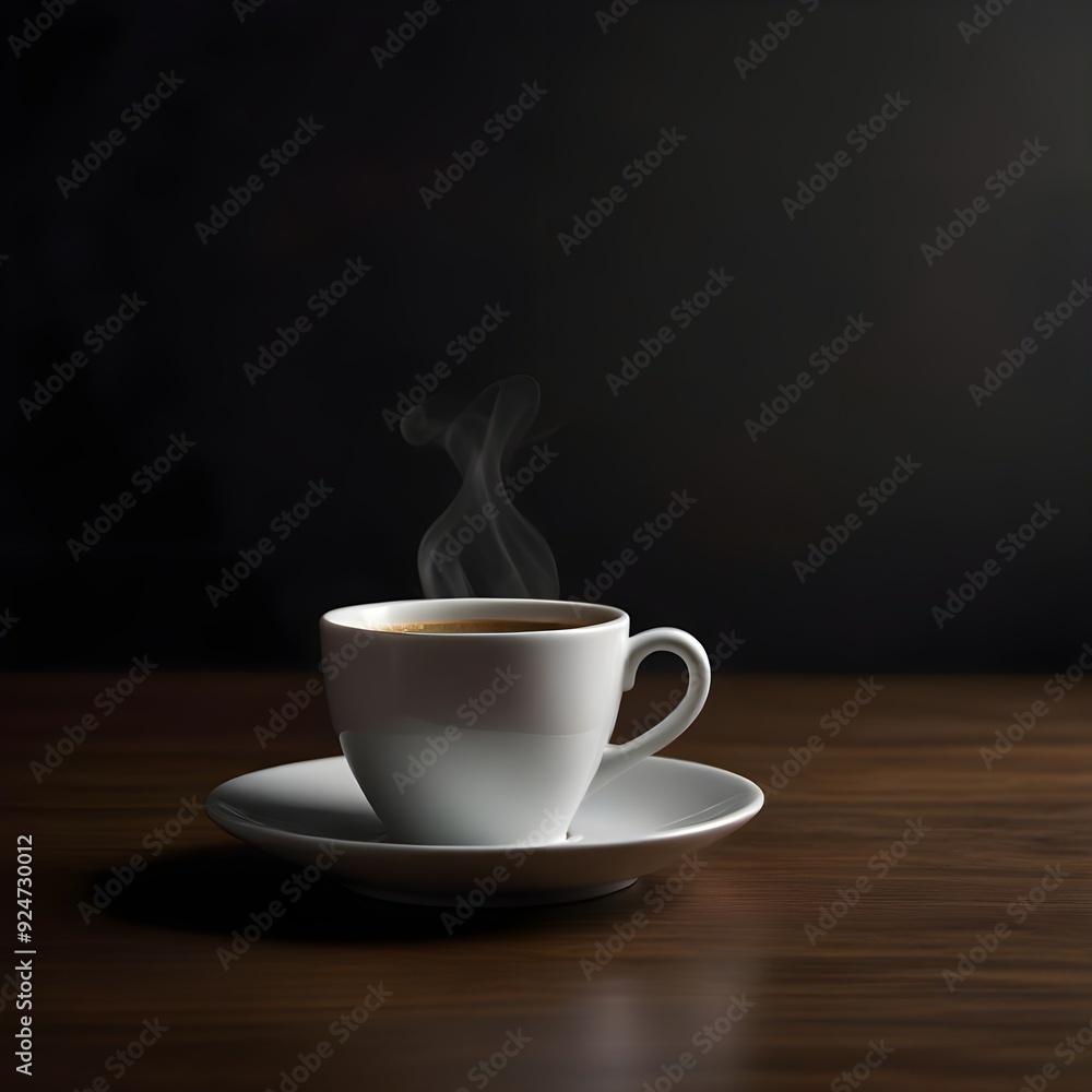cup of coffee on the table cup of coffee on the table
