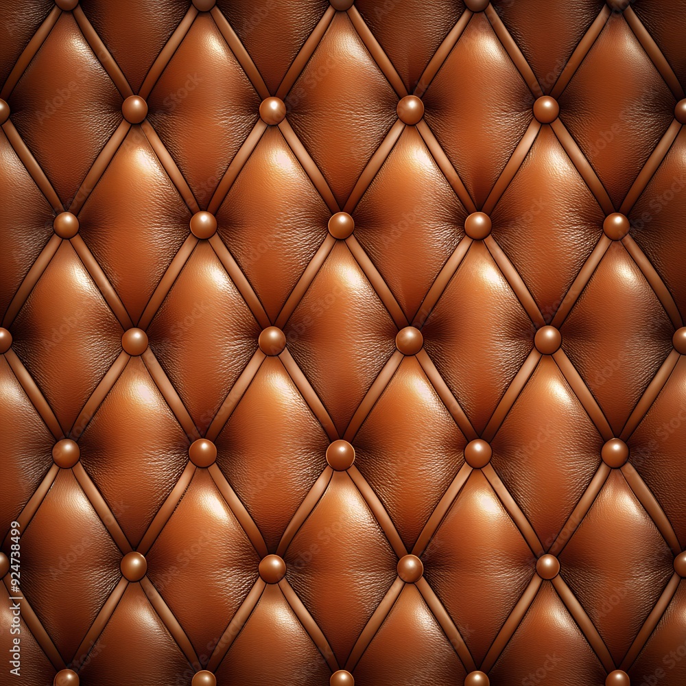 Luxury decorated leather close-up texture Luxury decorated leather close-up texture