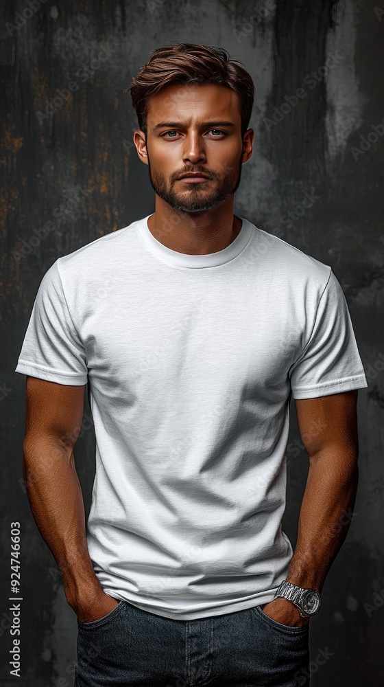White t-shirt mockup | Mockup White t-shirt mockup | Mockup