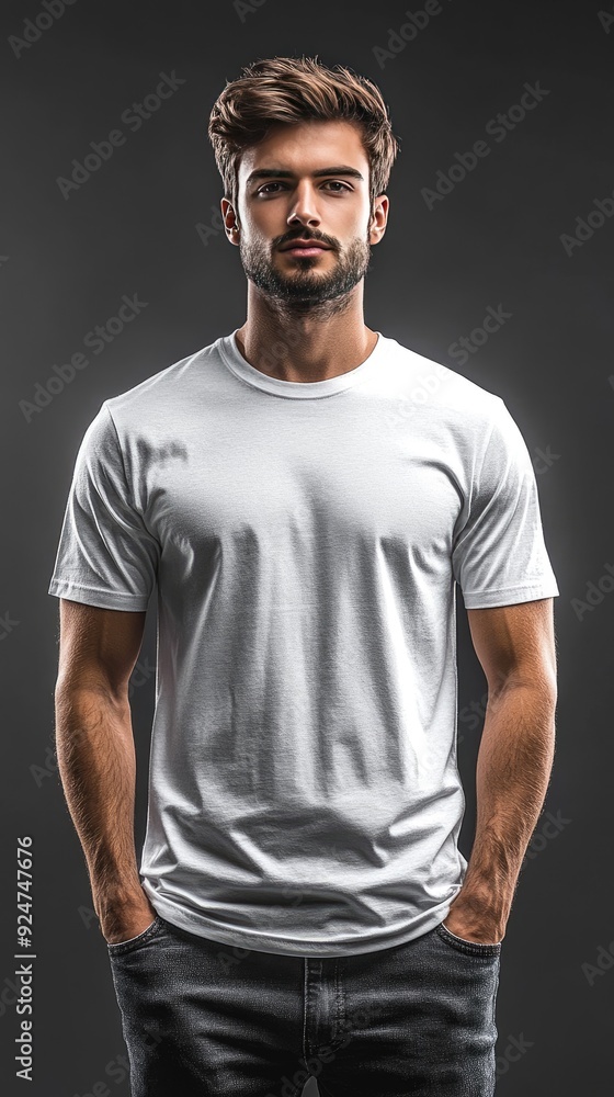 White t-shirt mockup | Mockup