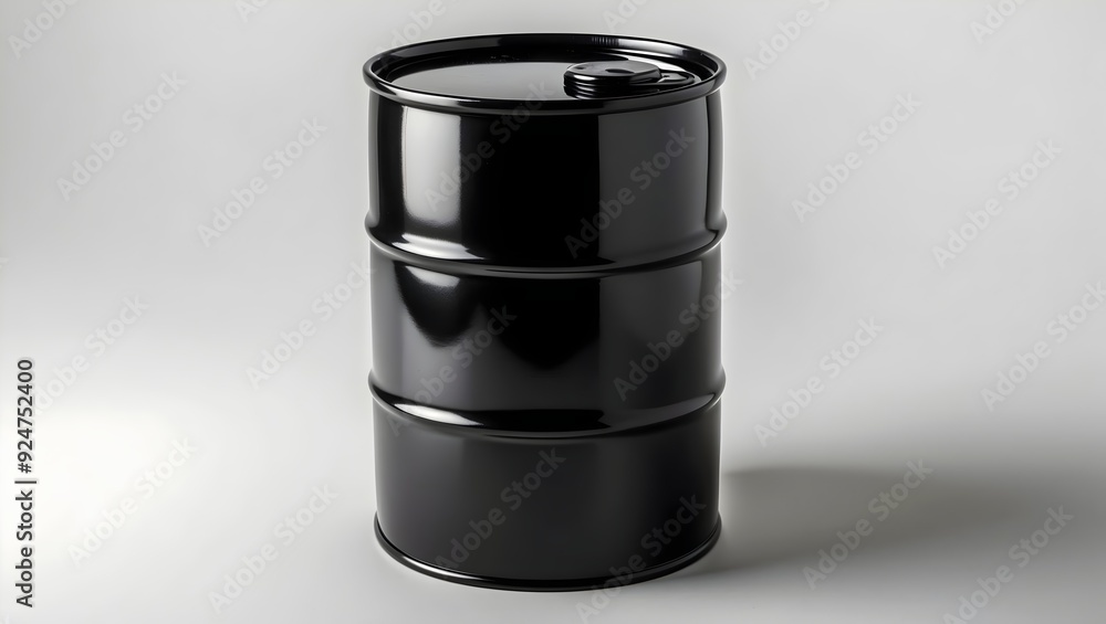 Crude oil barrel on white background, Commodity and natural resources. Crude oil barrel on white background, Commodity and natural resources.