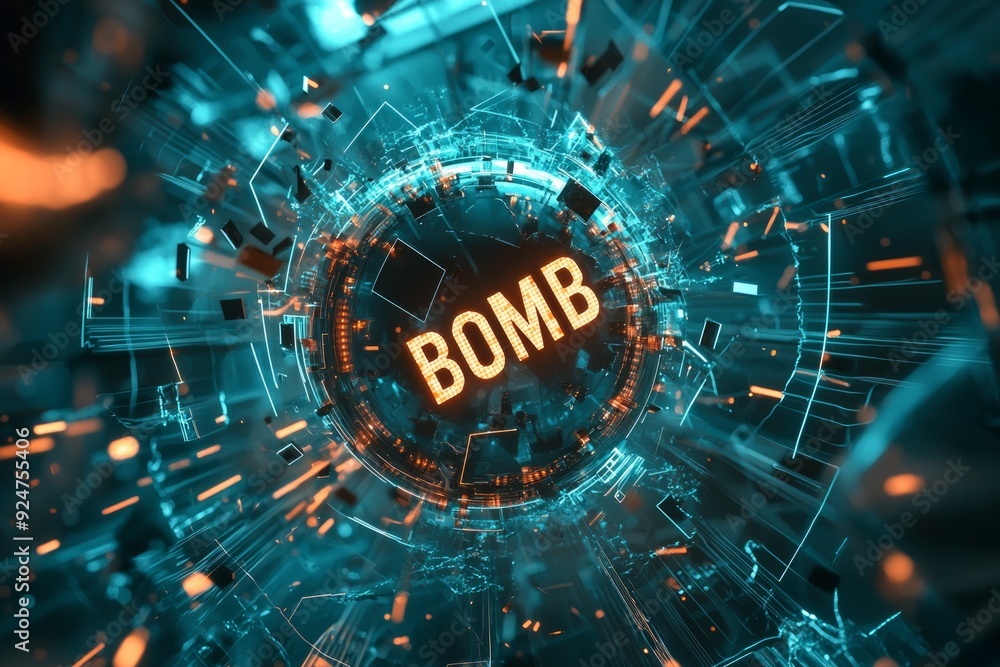 A time bomb icon with 