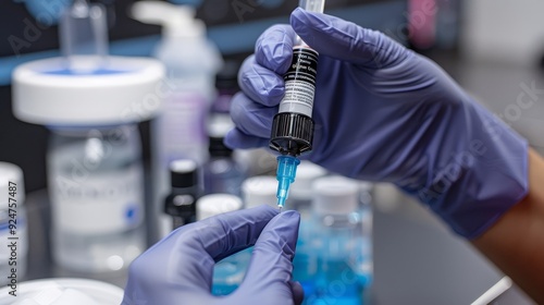 Ozone Therapy Administration with IV Drip and Ozone Equipment Focus.