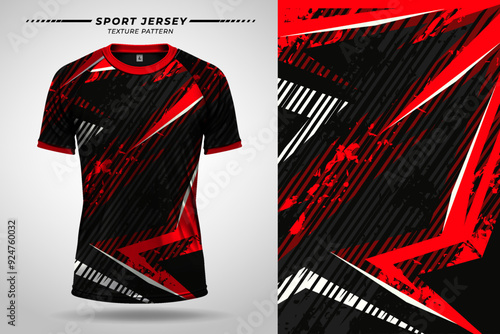 3D mockup of sport jersey texture featuring detailed fabric design and realistic material for a professional and versatile apparel display
