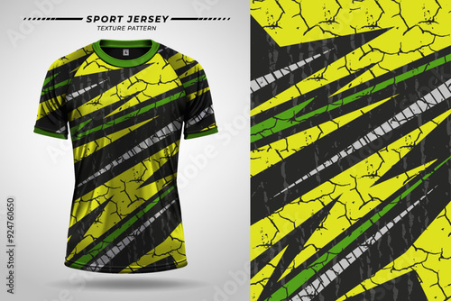 3D mockup of sport jersey texture featuring detailed fabric design and realistic material for a professional and versatile apparel display
