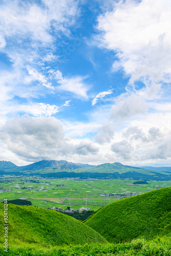 阿蘇国立公園 大観峰からの一望