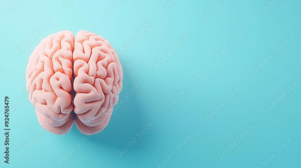 Human mind with structured pathways, insightful methodology, 3D illustration Human mind with structured pathways, insightful methodology, 3D illustration