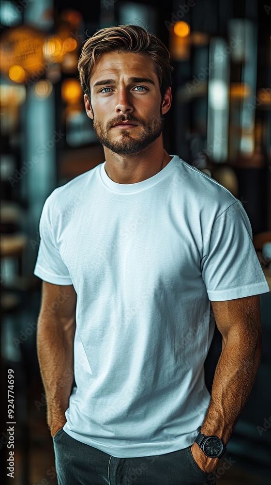 White t-shirt mockup | Mockup White t-shirt mockup | Mockup