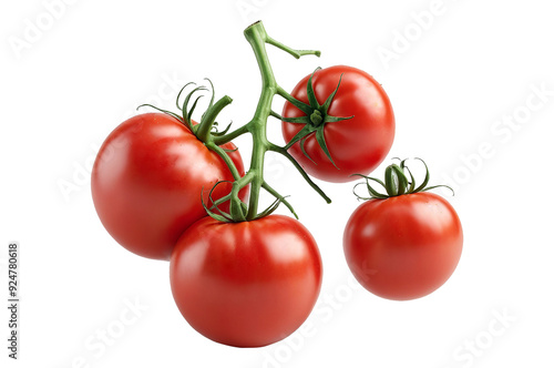 Wallpaper Mural fresh tomato isolated on white background Torontodigital.ca