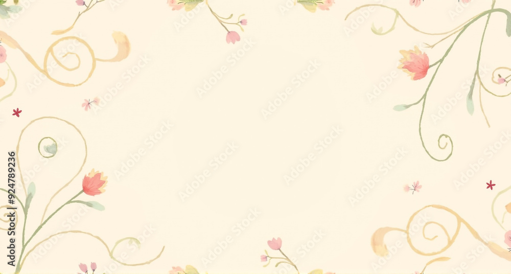 floral background with flowers floral background with flowers