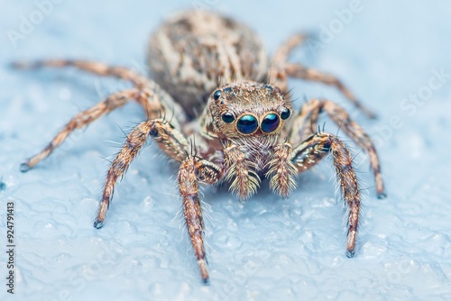 Wallpaper Mural Yellow spider walking on the floor. Torontodigital.ca