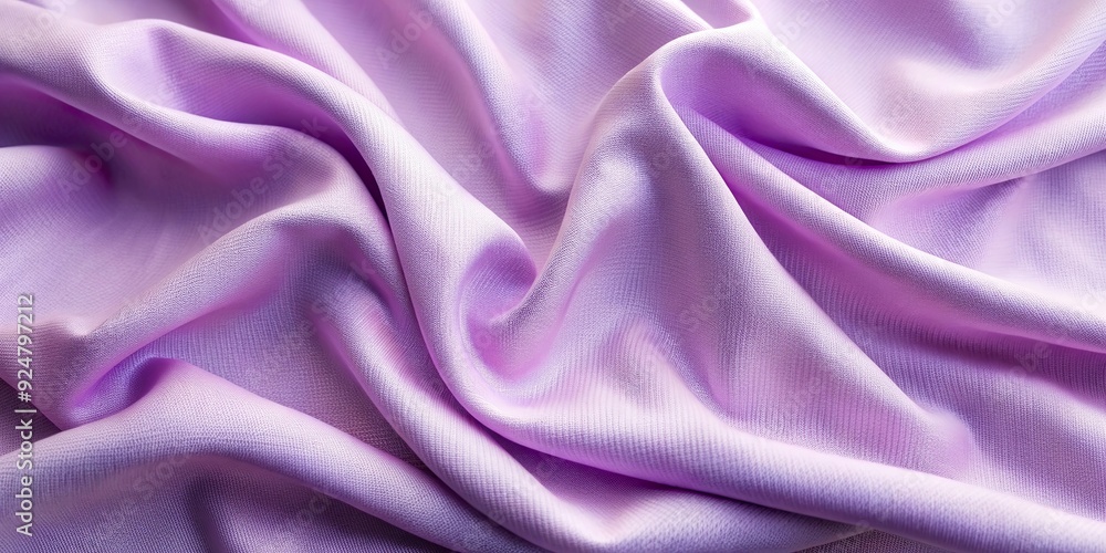 Obraz premium Soft lilac fabric texture background with a gentle and smooth appearance, lilac, soft, fabric, texture, background, gentle