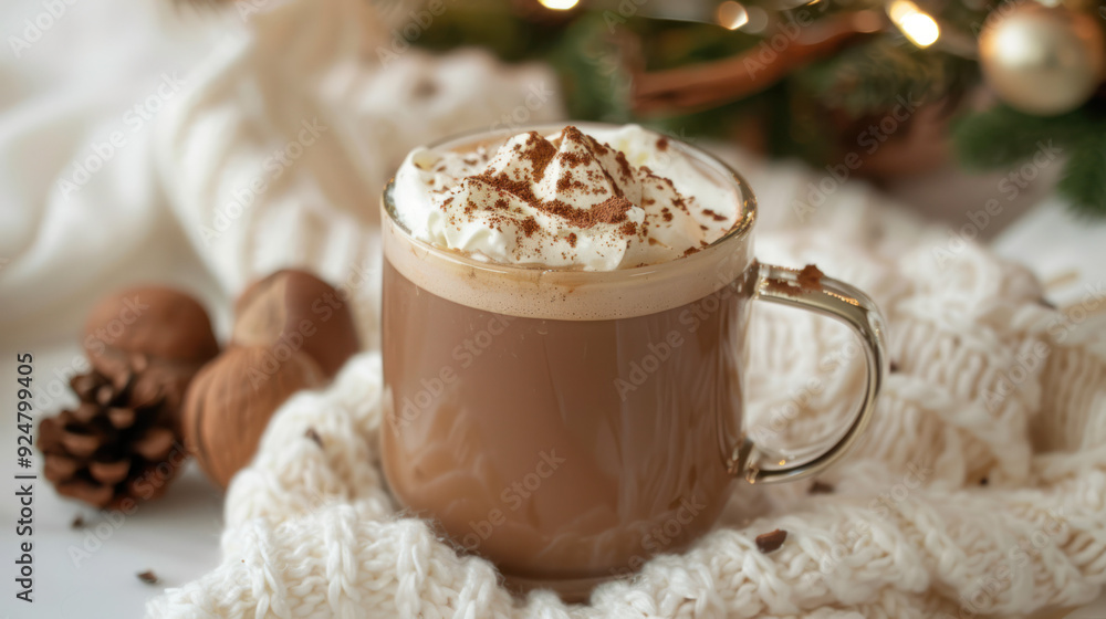Hazelnut Mocha With Whipped Cream Hazelnut Mocha With Whipped Cream
