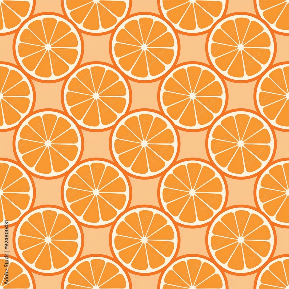 seamless pattern with oranges seamless pattern with oranges