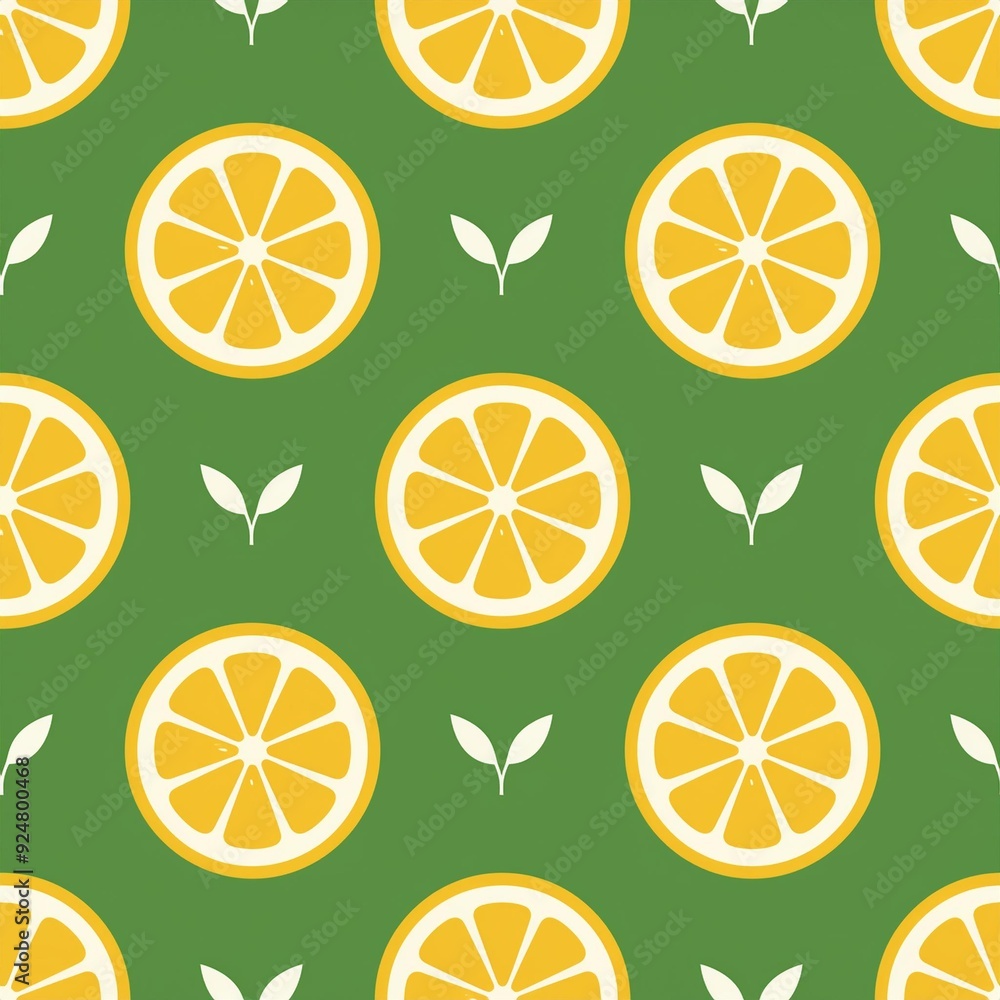 seamless pattern with lemon