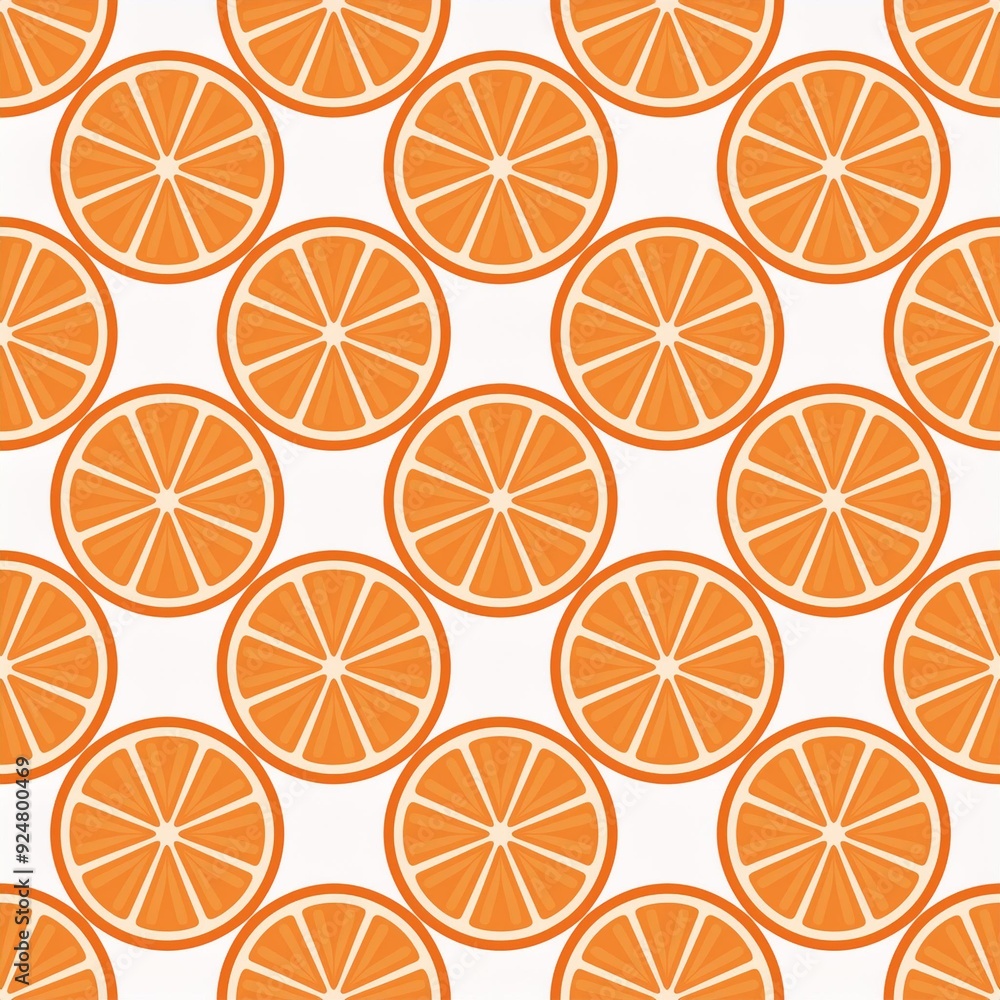seamless background with oranges seamless background with oranges