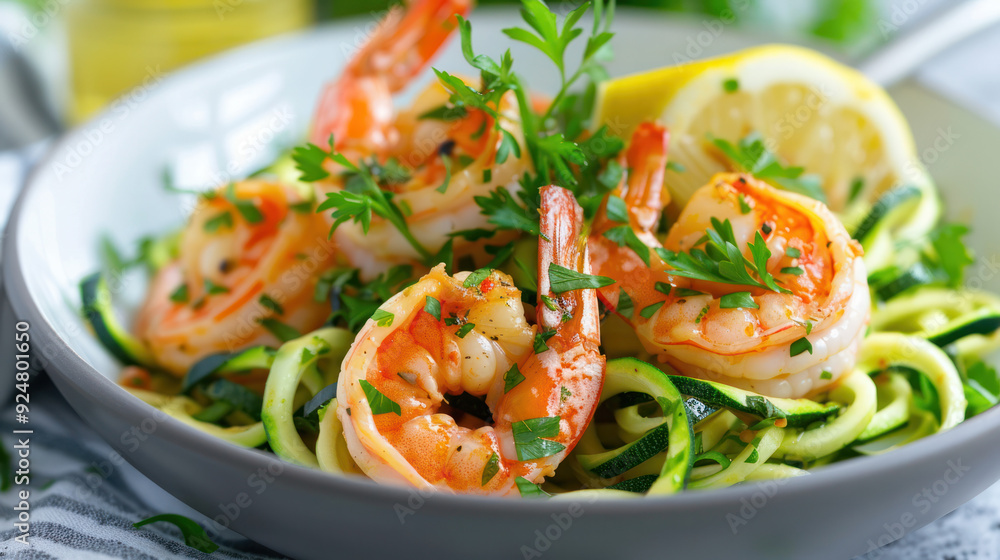 Keto Shrimp Scampi With Zucchini Noodles Keto Shrimp Scampi With Zucchini Noodles