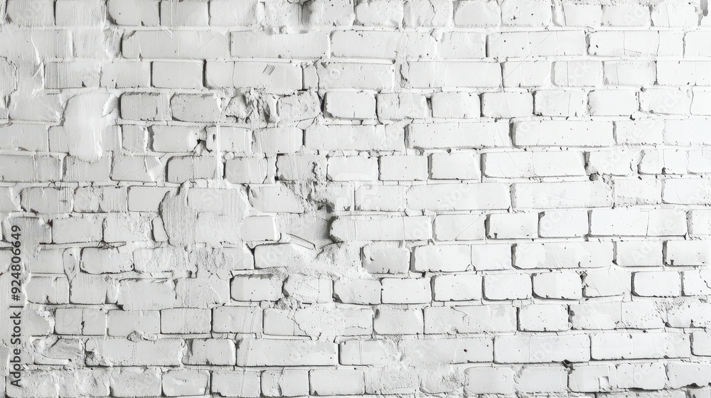 Minimalist white brick wall with subtle texture, clean and neutral Minimalist white brick wall with subtle texture, clean and neutral